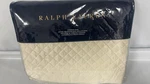 Ralph Lauren Wyatt Hollywood Cream Quilted Diamond Euro Pillow Sham 26 X New. Fixed Price $49.95.