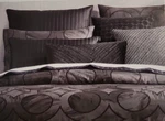 Pair Hotel Collection Euro Shams 26 X Marble Geo 100% Pima Cotton Black. Fixed Price $49.99.