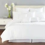 Charisma Como Coverlet, White, Queen. Fixed Price $109.00.