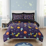 Pamnest Comforter Set Twin Size, Space Astronaut Dinosaur 5 Pcs Bedding Kids. Fixed Price $69.64.