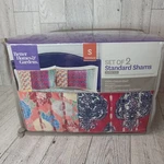 Better Homes & Garden Standard Shams 20 X28 Global Tiles Floral New. Fixed Price $25.99.
