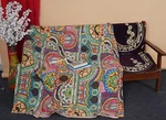Israel Print Bohemian Cotton Handmade Quilt Blanket Boho Bedding Bedroom Decor. Fixed Price $57.63.