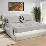 Cottington Lane 5 Piece Split King Sheets Sets For Adjustable Bed, Premium 10.... Fixed Price $82.55.