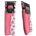 Betsey Johnson 3PC Full/queen Reversible Quilt Set Pink Roses/ Eiffel Tower New!. Fixed Price $69.99.