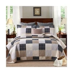 Pangushan Quilts Set King SIZE,100% Cotton Quilt,patchwork Plaid B.... Fixed Price $143.80.