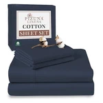 Pizuna Pure 100% Cotton Sheets California King Size, Luxurious 400 Thread Cou.... Fixed Price $116.54.