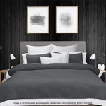 Bas Phillips 250TC Breathe Cotton Quilt Cover Set (charcoal) - King. Fixed Price $127.14.