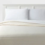 Twin/twin Extra Long Satin Quilt Ivory - Room Essentials: Midweight. Fixed Price $10.99.