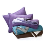 Highgate Manor Basketweave 3-PIECE Quilted Coverlet Set Pick Color. Fixed Price $39.95.