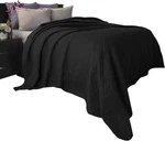 Coverlet - Full/queen Size Basket Weave Quilted Patterned Bedspread For Al. Fixed Price $75.99.