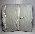 Pottery Barn Teen Sweet Velvet Scallop Quilt Sage Twin/xl. Fixed Price $129.00.
