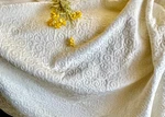 Nwot! Soft Surroundings Lucia Micro Velvet Quilt Twin Ivory. Fixed Price $129.99.