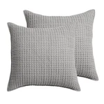 Mills Waffle Euro Sham Set Of 2 - Levtex Home. Fixed Price $54.99.