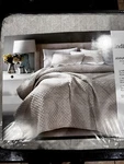 Indigo Hill By Hiend Accents Anna Diamond 3PC Quilted Coverlet Set, Super King. Fixed Price $147.00.