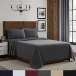 Sweet Home Collection 100% Cotton Flannel Solid Sheet Set. Fixed Price $46.99.