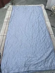 Yves Delorme Triomphe Cotton Queen Quilt Bedspread Blanket Horizon Gray 94X94. Fixed Price $249.00.