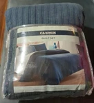 Full/queen Quilt Set Blue - Cannon. Fixed Price $46.99.