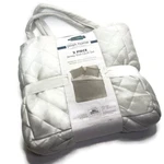 Posh Home Twin Size Quilt Set Jersey Knit Cotton Blend Blanket Gray Bedspread. Fixed Price $34.97.