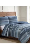 New American Home Taj Estate Collection Blue Twin Coverlet & Sham Set 2PC. Fixed Price $46.99.