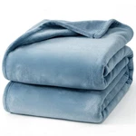 Hansleep Fleece Blanket Twin Size Washed (60X80 Inches), Blue. Fixed Price $30.99.
