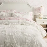 Pottery Barn Teen - Loveshackfancy Ruffle Bow Quilt Sale Off. Fixed Price $139.55.
