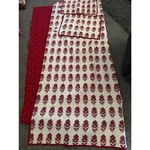 St Nicholas Square Red Floral Quilt Set Full Queen 3PC Reversible Cotton Holiday. Fixed Price $165.00.
