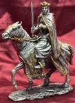 Summit Collections Veronese Pewter King With Cap Horse Vintage 2006. Fixed Price $31.50.