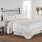 Nostalgia Queen Quilt W/shams Sophie Floral Multicolor 3PC Cottage Farmhouse. Fixed Price $125.99.