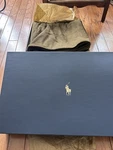 Polo Ralph Lauren Espresso Corduroy Brown Matelasse Full/queen Coverlet Blanket. Fixed Price $150.00.