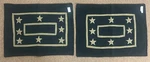 Primitive Standard Shams Burlap Black Star Bedroom Decor By Ihf (set Of 2). Fixed Price $29.00.