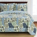Golinens Elena Green Forest Quilt Bedding Oversized Reversible Set. Fixed Price $67.99.