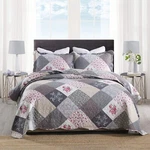 Honeilife Quilt Set King Size - 3 Piece Microfiber Reversible Bedspreads Patc.... Fixed Price $69.72.