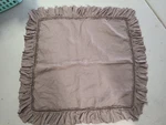 Bella Notte "100% Linen Purplish-brown W/ruffle Euro Sham. Fixed Price $74.99.