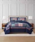 Martha Stewart Highland Holiday Patchwork Quilt Set, King. Fixed Price $310.99.