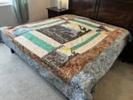 Great Smoky Mountains National Park Quilt King Size. Fixed Price $300.00.