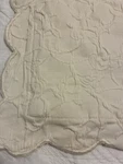 Matelasse Sham Standard Geometric Cream Cotton Portugal Columbine Cody Single. Fixed Price $15.00.