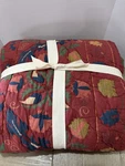 Pottery Barn Mazie Suzani Quilt King Red Berry Cal. Fixed Price $225.00.