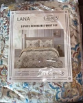 Glory Home Design 3-PIECE Reversible 100% Cotton Queen Quilt Bedding Set Nwot. Fixed Price $64.99.