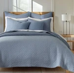 Levtex Cross Stitch Quilt Set King- Calking. Fixed Price $89.99.