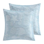 Seaside Charm Euro Sham Set Of 2 - Levtex Home. Fixed Price $44.99.