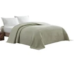 Beatrice Home Fashions Channel Chenille Bedspread, Queen, Sage. Fixed Price $116.29.
