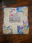 Tropical/ocean Themed Beautiful Sun And Sea 3-PIECE King Quilt Set. Fixed Price $36.45.