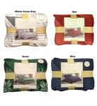 Lenox 3-PIECE Polyester Holiday Patterened Quilt Set, King. Fixed Price $70.00.