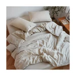 Sijo Stone Washed French Linen Bed Sheet Set, Gots Certified Organic,.... Fixed Price $319.55.