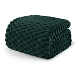 Exclusivo Mezcla Queen Size Fleece Blanket ( 90X90 In ), Forest Green. Fixed Price $35.94.