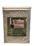 Home Environment Gray Quilted Standard Pillow Sham 100% Rayon Bamboo 20X26" New. Fixed Price $11.99.