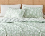 Full/ Queen Green Seashell 3 Piece Coastal Summer Reversible All Season Quilt. Fixed Price $37.14.