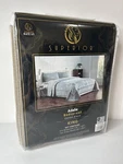 Superior Cotton Blend Adalie Bedspread King Comforter Pillow Shams Set - Taupe. Fixed Price $59.97.