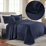 Solitaire Cotton Matelasse Decorative Bedspread And Pillow Sham Set. Fixed Price $126.90.
