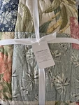 Pottery Barn Island Lanai Patchwork Full Queen Reversible Quilt New. Fixed Price $365.00.
